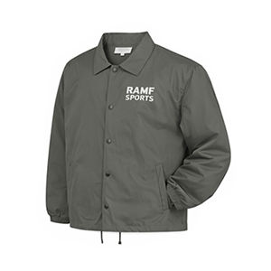 แจ็คเก็ตโค้ชฤดูหนาวแบบ unisex MOQ ต่ำ กันน้ำ กันลม ระบายอากาศได้ดี รับผลิตแบบ OEM ปักโลโก้ด้านหน้าตามแบบที่กำหนด บรรจุภัณฑ์แบบกำหนดเองได้ - Product Image 3