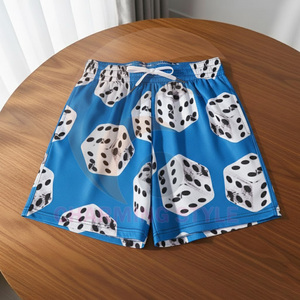 Shorts de golf pour hommes en polyester et élasthanne, personnalisés avec impression par sublimation, boutons, extensibles, avec poche arrière - Product Image 2