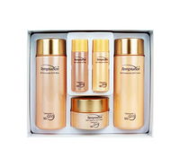 Set de Cuidado Facial Coreano Temptation Q10 3SET con Liposomas - Cremas/Géis/Sérums Reafirmantes y Nutritivos para Piel Seca y Todo Tipo de Piel