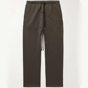 กางเกงจ็อกเกอร์ผ้าโพลีเอสเตอร์คอตตอนคุณภาพสูงขายส่ง แบบเรียบ สีพื้น ขอบเอวยางยืด กางเกงวอร์มทรงโอเวอร์ไซส์ กางเกงผู้ชายสั่งทำได้ - Product Image 1