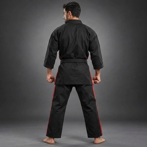 Vêtements d'entraînement d'arts martiaux personnalisés Tissu léger et respirant Coupe confortable Coutures durables Karaté professionnel - Product Image 2