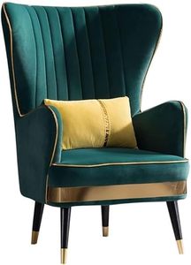 Aile moderne pour salon, chambre à coucher, couloir (vert sarcelle avec bordure dorée) - Product Image 2