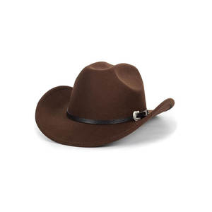 Sombrero Vaquero Unisex Personalizado con Ala Ancha, Estilo Fedora, Gorra para Protección Solar al Aire Libre para Adultos - Product Image 4
