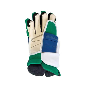 Guantes de Hockey sobre Hielo 2026 sin Dedos, de Cuero Transpirable, Ligeros, Antideslizantes, Unisex, Negros, con Cierre de Velcro - Product Image 4