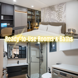 Maison moderne avec <span class=keywords><strong>cuisine</strong></span> entièrement <span class=keywords><strong>équipée</strong></span> et salle de bain <span class=keywords><strong>pour</strong></span> une vie confortable Petite maison moderne - Product Image 3