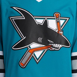 Camiseta de Hockey sobre Hielo Ligera, Cómoda, de Alta Calidad, Sublimada, Transpirable, con Precio Razonable y Logotipo Personalizado - Product Image 2