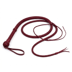 Diseño Tradicional, Ideal para Colección y Exhibición, Látigos de Cuero Artesanales, Clásicos, Hechos a Mano, Trenzados en Cuero - Product Image 1