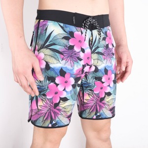Pantalones Cortos de Playa para Hombre con Logotipo Personalizado, Estampado Floral de Verano, Secado Rápido, con Cordón, Casuales y a la Moda - Product Image 6