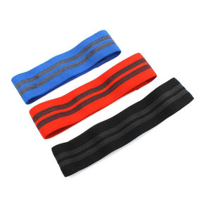 Ensemble de bandes d'exercice pour femmes, pour les fessiers, les hanches, les cuisses et les jambes, en tissu polyester antidérapant, boucles de résistance à 4 niveaux, pour la salle de sport et la maison - Product Image 6