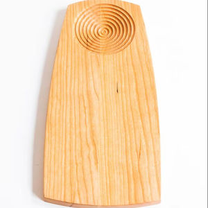Tabla de Cortar Rectangular de Bambú de Doble Cara, Diseño de Última Moda, Tabla de Cortar de Madera Maciza para el Hogar, Platos para Servir - Product Image 1