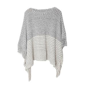 Embroidered <b>Wool</b> Hand Knitted Women's Winter Sweater with <b>Tie</b> Belt-Dual-use Scarf & Draped Shawl Design - Product Image 6
