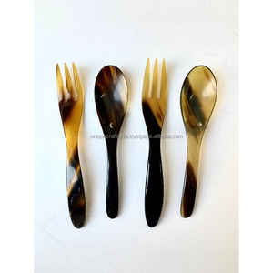 Cuchara de Cuerno de Búfalo Ecológica, Hecha a Mano, Estilo Clásico, Decoración para el Hogar, por Unique Craft India - Product Image 2