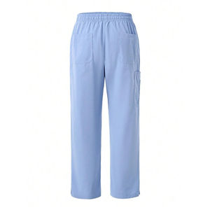 Pantalon de travail extensible pour hôpital, uniforme médical, joggers en plusieurs couleurs, réutilisable, matière douce avec grandes poches pour téléphones - Product Image 5
