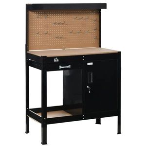 Multipurpose Workshop <b>Storage</b> Cabinet with Sliding Drawer Key Access Table <b>Tool</b> <b>Box</b> - Product Image 1