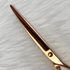 Tijeras para Pelo de Mascotas de Acero Inoxidable de 7 Pulgadas con Hojas Curvas para Diestros, Herramientas de Peluquería - Product Image 3