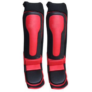 Mejores espinilleras elásticas OEM para adultos con logo personalizado, protección profesional para Muay Thai, de secado rápido, transpirables, todos los colores - Product Image 1