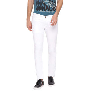 Jeans slim blancs pour hommes et pantalons en denim noir déchirés, pantalons cargo bleus multi-poches, pantalons décontractés pour hommes, vente en gros - Product Image 6