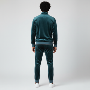 Survêtement en velours de haute qualité, nouveau design streetwear, vêtements de sport pour hommes, costume en velours, survêtements en velours luxueux et confortables pour hommes - Product Image 4