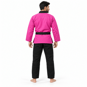Kimono de Jiu-Jitsu Unisexe Haut de Gamme en Tissu Perlé 140g, Coton Pré-rétréci Anti-bactérien, Vente en Gros, Logo Personnalisé, Entraînement - Product Image 3