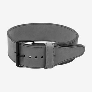 Cinturón de Levantamiento de Pesas de Cuero Resistente, Cinturón de Gimnasio de Ajuste Seguro de Una Sola Hebilla, Cinturón de Entrenamiento con Soporte Reforzado para la Espalda - Product Image 3