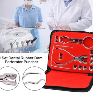ชุดอุปกรณ์ยางกั้นฟัน BBI-RDC-90 ยี่ห้อ Bone Bridge Instruments ทำจากสแตนเลสสตีล ใช้ซ้ำได้ ได้รับการรับรองมาตรฐาน CE สำหรับงานทันตกรรมเอนโดดอนติกส์ระดับมืออาชีพ - Product Image 5