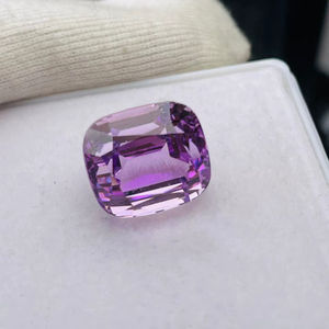 Piedra preciosa de kunzita natural con corte cojín de 18.47 ct, calidad AAA, brillo AAA, color agradable, perfecta para pulir, disponible a precio económico. - Product Image 2