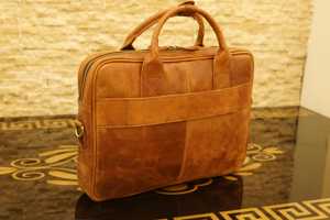 Bolsa de Piel para Portátil de la Mejor Calidad con Logotipo Personalizado, Moderna y Elegante para Hombre, Bolsas de Piel Genuina para Portátil con Logotipo Personalizado de la Mejor Calidad - Product Image 6