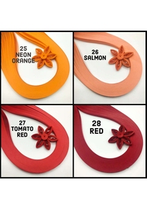 Bandes de papier quilling de qualité supérieure pour l'artisanat créatif, l'art papier, le scrapbooking, la création de cartes, les projets de décoration et la vente en gros. - Product Image 4