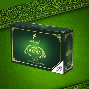 น้ำหอมอัล นาอัส มาจมา แบบโรลออน 6 มล. |   อิตตาร์พรีเมียมปราศจากแอลกอฮอล์ |   น้ำหอมกลิ่นอาราบิกสุดหรู ติดทนนาน สำหรับผู้ชายและผู้หญิง - Product Image 1