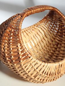Wooden <b>basket</b> for fruits and <b>vegetables</b> kitchen <b>storage</b> wooden <b>basket</b> wooden serving <b>basket</b> wood snack <b>basket</b> wooden - Product Image 2