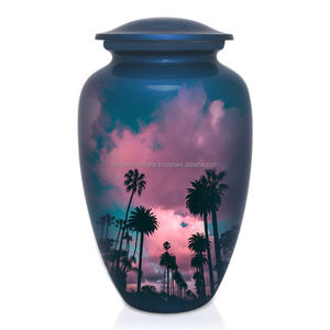 Urna de cremación conmemorativa para cenizas humanas Funeral Adulto con diseño de pájaro Cardenal Urna de cremación 200 Cubic - Product Image 4