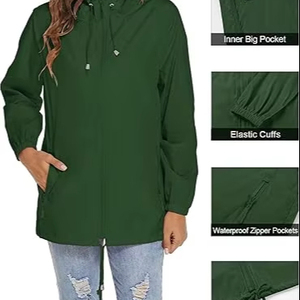 Wholesale Designer <b>Men</b> <b>Long</b> Winter Outdoor Windbreaker <b>Jacket</b> Stand Collar Vintage Style Lightweight Windproof Waterproof Hooded - Product Image 1