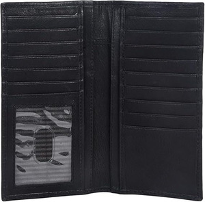Cartera Larga para Hombre, de Alta Calidad, Ligera, Elegante, de Cuero Genuino, Duradera, con Diseño de Logotipo Personalizado, Hecha en Fábrica - Product Image 1