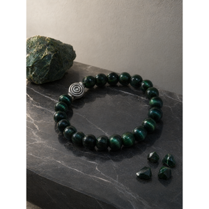 Bracelet en cristal œil de tigre vert - Vente en gros - Accessoire de mode - Charme - Product Image 3