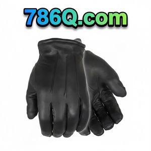 Gants en cuir doublés taille XL, gants tactiques pour moto, résistants à l'eau, protection contre le froid - Product Image 1