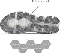 Chaussures de sport unisexes de haute qualité pour l'hiver, avec amorti et soutien, pour la marche, la course et l'entraînement, couleur personnalisable, lacets blancs