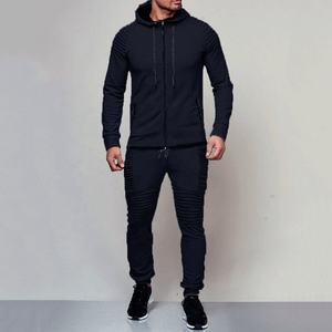Conjunto Deportivo de Chándal para Hombre de la Mejor Calidad al por Mayor, Chándal de 2 Piezas con Logotipo Personalizado para Hombre, Ropa de Entrenamiento para Gimnasio - Product Image 5
