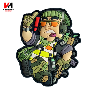 Parche de Goma PVC Personalizado al por Mayor, Insignia con Logotipo de Alta Calidad para Uniformes, Gorras, Chaquetas, Bolsas y Ropa de Trabajo - Product Image 5