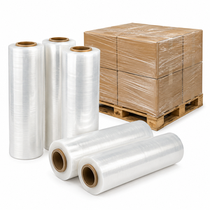 ฟิล์มยืดใสชนิด LLDPE PE ขนาด 50 ซม. ป้องกันความชื้น ทนความร้อน ผิวมันเงา สำหรับห่อสินค้า - Product Image 3
