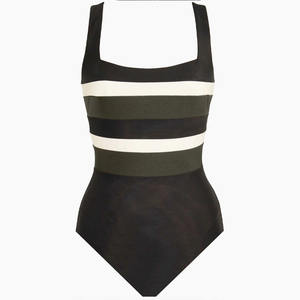 Traje de Baño Personalizado con Estampado de Hoja de Kalo Hawaiana, Desmontable, Casual, Cómodo, Popular, Sexy, Impresión Bajo Demanda, Tallas Grandes para Mujer - Product Image 2