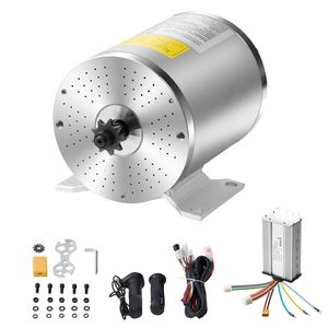 Kit de Motor Eléctrico sin Escobillas de CC de 1800W, 48V, 4500rpm, Controlador de Velocidad, Kit de Empuñadura de Acelerador Mejorado para Go Karts, Bicicletas Eléctricas - Product Image 1