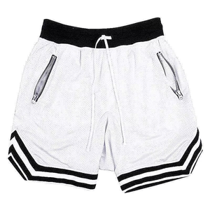 Shorts de basketball athlétiques durables et haute performance pour l'entraînement quotidien, en tissu doux, style décontracté. - Product Image 1