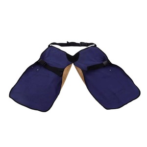 Protège-jambes de fermeur en cuir de vachette personnalisé, robuste, pour le sablage des sabots, avec porte-outils et sangle - Product Image 3