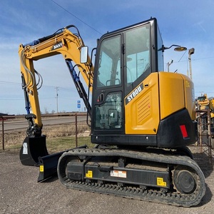 Excavatrice sur chenilles Sany SY80U prête à l'emploi, offrant une efficacité élevée et un fonctionnement fluide, adaptée aux travaux exigeants. - Product Image 1
