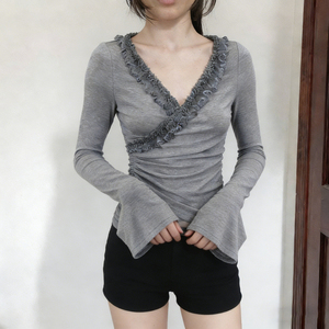 Women Casual Long Sleeve Top Soft Comfortable <b>Leisurewear</b> Shirt For Everyday Wear Relaxed Outfits And Casual Outdoor Activities - Product Image 2