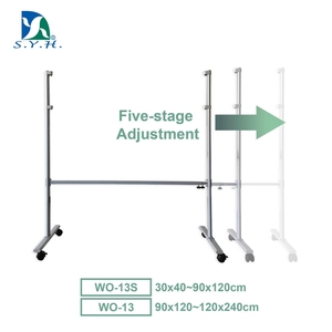 Soporte de Metal Telescópico Ajustable para Pizarra Blanca con Ruedas para Pizarras de Diferentes Tamaños - Product Image 2