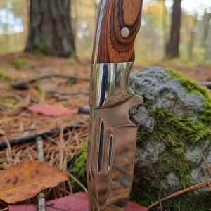 Cuchillos de Caza Premium Hechos a Mano, Venta al por Mayor, Cuchillos de Supervivencia para Campismo, Hoja Fija de Acero con Alto Contenido de Carbono - Product Image 4