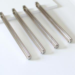 Tirador Rectangular Largo y Delgado de Aleación de Zinc, Moderno y Duradero, con Acabado Cepillado, para Muebles de Cocina, Baño y Comedor - Product Image 3