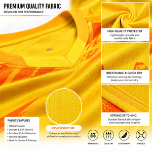 Ensemble d'uniformes de football personnalisés pour hommes et garçons, vêtements de sport professionnels pour équipe, maillot à manches courtes respirant, short, ensemble - Product Image 5