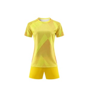 Uniforme de Fútbol Femenino Sublimado Personalizado, Conjunto de Camiseta y Pantalones Cortos de Fútbol para Mujer, Proveedor de Equipaciones Deportivas Transpirables Personalizadas, Compra al por Mayor - Product Image 2